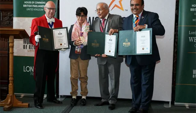 చెస్లో ప్రపంచ రికార్డు అందుకున్న నారా దేవాంశ్.. స్పందించిన తండ్రి లోకేశ్