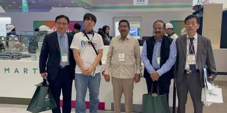 దక్షిణ కొరియాలో కొనసాగుతున్న మంత్రి నారాయణ పర్యటన