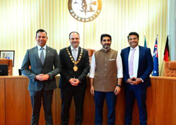 ఆంధ్రప్రదేశ్ ప్రధాన నగరాల అభివృద్ధిపై పారమట్టా లార్డ్ మేయర్ మార్టిన్ జైటర్‌తో మంత్రి లోకేష్ సమావేశం