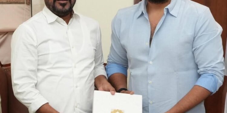 నారా రోహిత్ రేవంత్ రెడ్డిని వివాహం వేడుకకు ఆహ్వానం