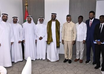 దుబాయ్‌లో ముఖ్యమంత్రి చంద్రబాబు సమావేశం – యూఏఈతో వాణిజ్య, సాంకేతిక, పెట్టుబడి అంశాలపై చర్చ