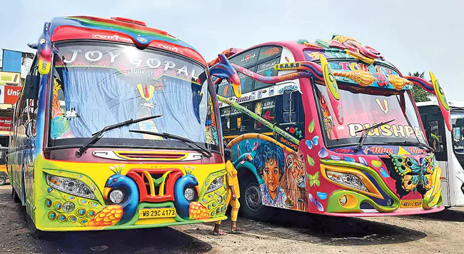 వాహ్! అద్భుతం ఈ బస్సులు