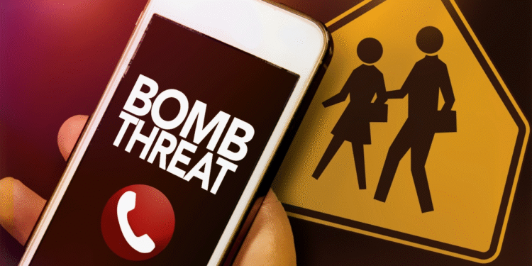 bomb threats at the vice president residence and different places