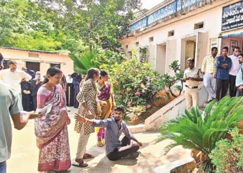 sucide attempt at the thasildar office