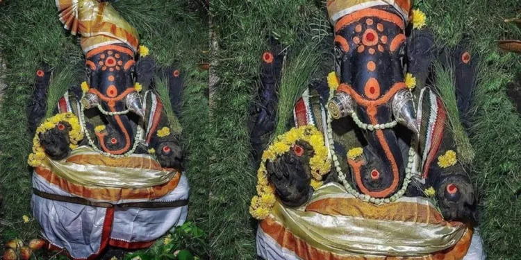 మనిషి వలె నాడి కొట్టుకునే గణపతి – నాడి గణపతి ఆలయం