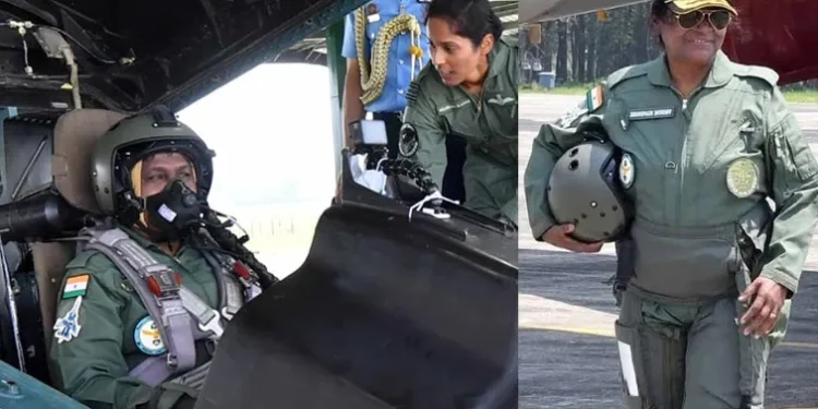 రాష్ట్రపతి ముర్ము: రఫేల్‌ యుద్ధ విమానంలో గగన విహారం
