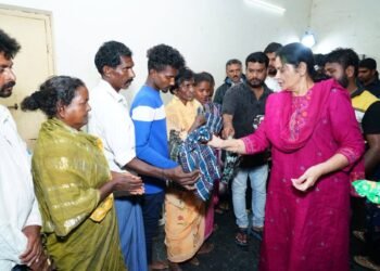 తుఫాను విపత్తును సమర్థవంతంగా ఎదుర్కొన్న ప్రభుత్వం – కొవూరు ఎమ్మెల్యే ప్రశాంతి రెడ్డి సేవా కార్యక్రమాలు కొనసాగింపు