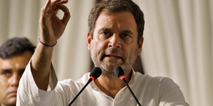 rahul gandhi shhots five questions to pm modi