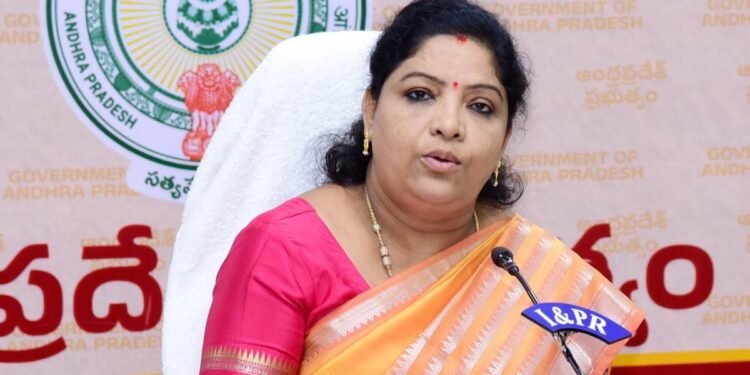 మన్యం జిల్లాలో తుపాను ప్రభావంపై మంత్రి సంధ్యారాణి సమీక్ష