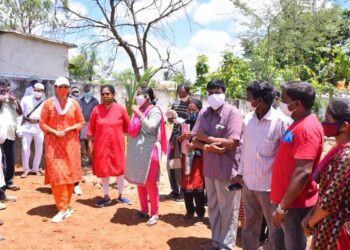 Inspection of Arundalpet RO B Works: Collector directs officials to speed up the project