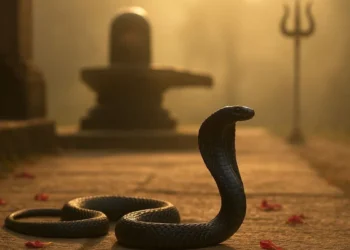 నెల్లూరులో శివాలయంలో నాగుపాము దర్శనం