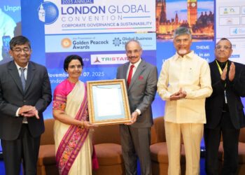 రెండు ప్రతిష్టాత్మక అవార్డులు అందుకున్న నారా భువనేశ్వరి