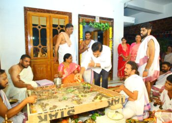 పరిటాలలో సహస్ర లింగాభిషేకం – భక్తి వాతావరణంలో వైభవంగా