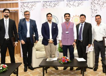 ఎపిలో డౌన్ స్ట్రీమ్ స్టీల్ ప్రొడక్షన్ యూనిట్ ఏర్పాటు ప్రతిపాదన శ్యామ్ మెటాలిక్స్ ఎండి షీజిత్ అగర్వాల్‌తో మంత్రి నారా లోకేష్ సమావేశం