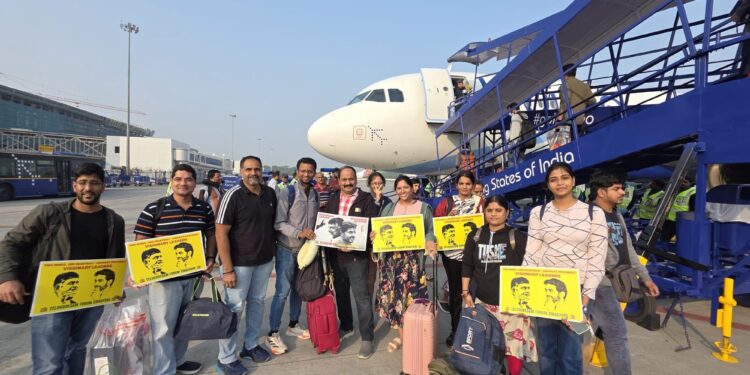 సింగపూర్–విజయవాడ నేరుగా విమాన సర్వీసుకు ఘన స్వాగతం — తొలి ప్రయాణికుల కృతజ్ఞతల వెల్లువ