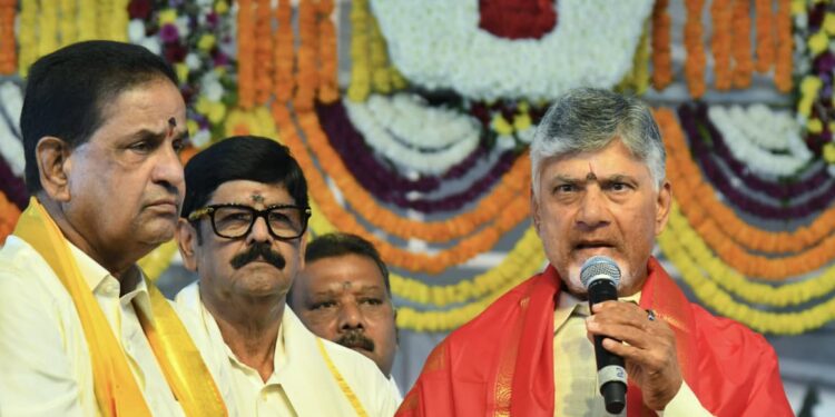 రాజధానికి “అమరావతి” అనే పేరు పెట్టాలని శ్రీ వెంకటేశ్వర స్వామి నాకు సంకల్పాన్ని ఇచ్చారు