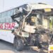 నందిగామ సమీపంలో ట్రావెల్స్ బస్సు లారీని ఢీకొట్టింది. 8 నందిగామ సమీపంలో ట్రావెల్స్ బస్సు లారీని ఢీకొట్టింది.