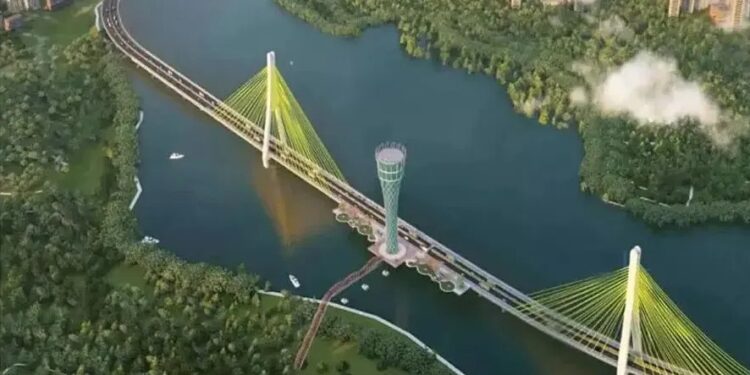 మీరాలం చెరువును దాటే ఐకానిక్‌ సేతువు