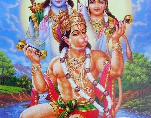 శ్రీ హనుమంతుడు మరియు శ్రీరాముడు