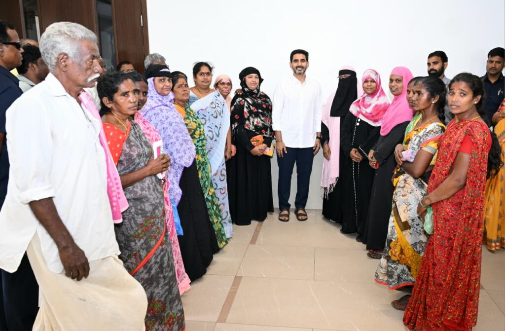 టీడీపీ కేంద్ర కార్యాలయంలో మంత్రి నారా లోకేష్ గారి 76వ రోజు ప్రజాదర్బార్