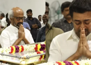 AVM శరవణన్‌: నిర్మాత శరవణన్‌కి నివాళులు అర్పించిన సూర్య