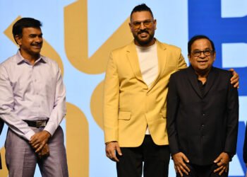 మాదాపూర్‌లో యువరాజ్ సింగ్‌ మరియు బ్రహ్మానందం సందడి చేశారు