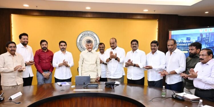 ఏపీ ఐటీ ఇన్ఫ్రా కనెక్ట్ పొర్టల్ ఆవిష్కరించిన ముఖ్యమంత్రి