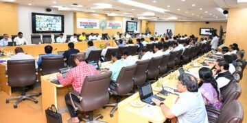 ప్రజల సంక్షేమం కోసం సీఎం చంద్రబాబు నేతృత్వంలో సమీక్షా సమావేశం