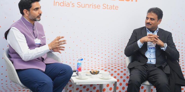 దావోస్ లో బిజీ బిజీగా మంత్రి నారా లోకేష్