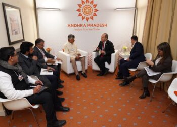 దావోస్ లో బిజీ బిజీగా సీఎం చంద్రబాబు