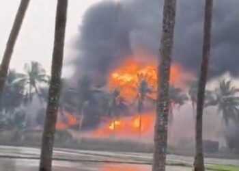 కోనసీమలో అగ్నిప్రమాదం: ఓఎన్‌జీసీ గ్యాస్ పైప్‌లైన్ లీక్!