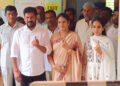 పోలింగ్ కేంద్రంలో ఓటు హక్కు వినియోగించిన రేవంత్ రెడ్డి