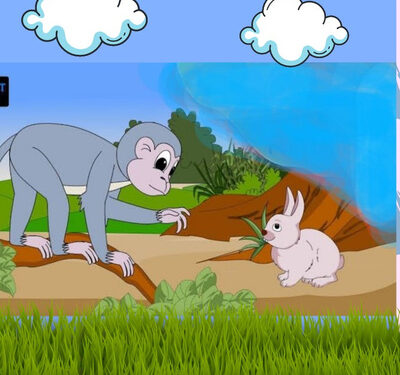 బద్ధకానికి బుద్ధి చెప్పిన కుందేళ్లు – విస్తరించిన కథ