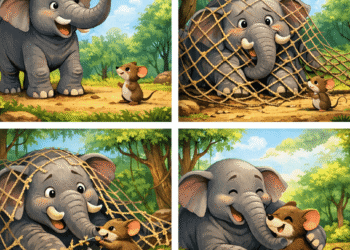 ఏనుగు, ఎలుక – మంచి స్నేహం