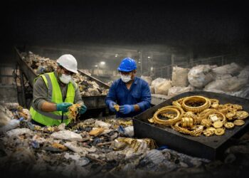 దుబాయ్‌లో సంచలనం – చెత్తలో పోయిన బంగారం రికవరీ