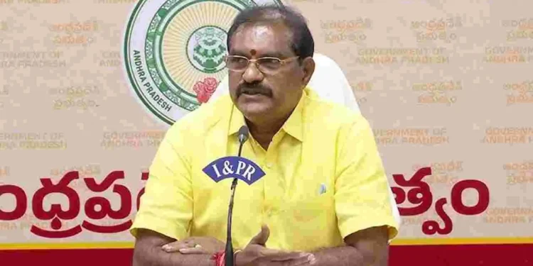 రంగా హత్య నిందితులు వైకాపాలోనే ఉన్నారు: మంత్రి నిమ్మల