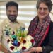 మున్సిపల్ విజయానంతరం దిల్లీలో ప్రియాంకాగాంధీని కలిసిన సీఎం రేవంత్ రెడ్డి