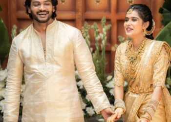 అంగరంగ వైభవంగా జరిగిన షణ్ముఖ్ & వైష్ణవి ల నిశ్చితార్థ వేడుక!