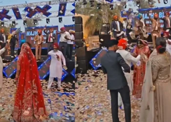 పెళ్లి స్టేజ్‌పై కరెన్సీ నృత్యం-సోషల్ మీడియాలో సంచలనం