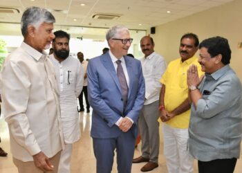 ఏపీ అభివృద్ధికి అంతర్జాతీయ మద్దతు.. గేట్స్తో సీఎం భేటీ