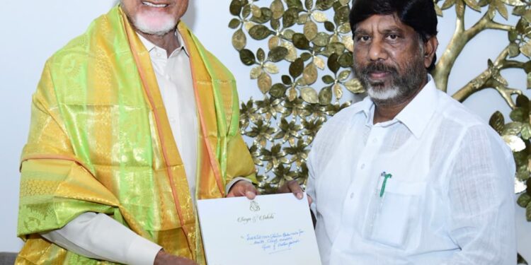 డిప్యూటీ సీఎం భట్టి విక్రమార్క కుమారుడి పెళ్లికి సీఎం చంద్రబాబుకు ప్రత్యేక ఆహ్వానం