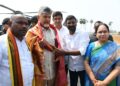 చీపురుపల్లిలో సీఎం చంద్రబాబు పర్యటనకు భారీ స్వాగతం