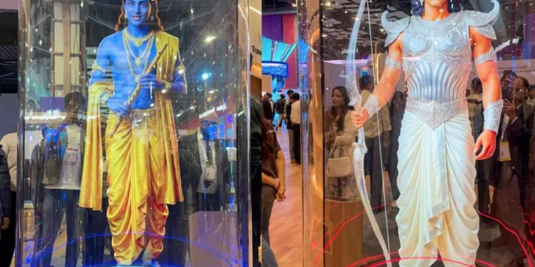 ఏఐ సమిట్‌లో మహాభారత పాత్రలకు జీవం