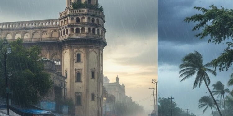 ద్రోణి ప్రభావం: ఎండల వేళ ఊరట.. హైదరాబాద్‌ను పలకరించిన వానమ్మ!