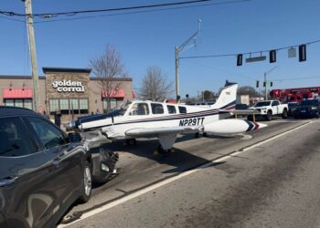 US జార్జియాలో హైవేపై విమానం అత్యవసర ల్యాండింగ్‌.. వాహనాలు ధ్వంసం