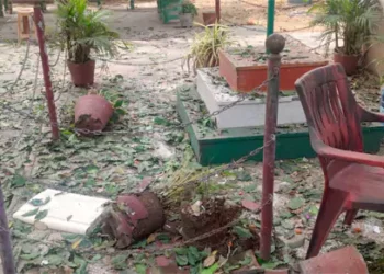 చల్లపల్లి పోలీస్‌స్టేషన్‌లో భారీ పేలుడు: ఎస్సై తో సహా నలుగురు పోలీసులకు తీవ్ర గాయాలు!