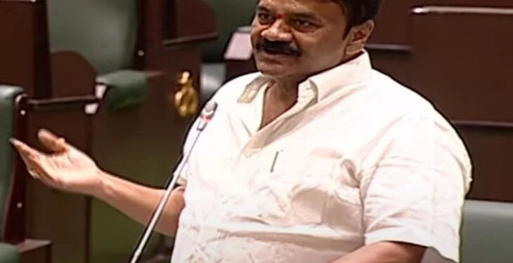 తలసాని శ్రీనివాస్‌యాదవ్‌ శాసనసభలో ప్రభుత్వ చర్యలపై తీవ్ర విమర్శ