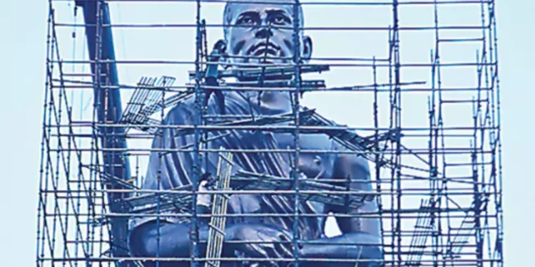 125వ జయంతి సందర్భంగా అమరావతిలో పొట్టి శ్రీరాములు భారీ కాంస్య విగ్రహావిష్కరణ