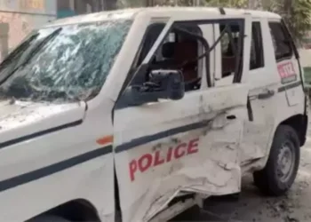 చల్లపల్లి పోలీస్ స్టేషన్‌లో బాణసంచా పేలుడు