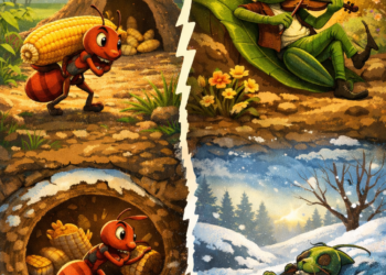 చురుకైన చీమ vs సోమరి మిడత - ఎవరు గెలుస్తారో తెలుసా?